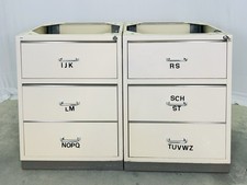 Baisch Arztschrank Karteikartenschrank 2er Beige Aktenschrank  GEPFLEGT