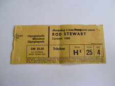 Konzertkarte von Rod Stewart 1986 in München in der Olympiahalle Ticket