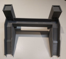 Spur O Modellbahnhof Bahnsteig