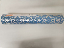 4 Rollen AS Creation Vliestapete  Barock Blau Silber glanz 0,69€/Meter  TLT016