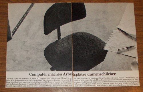Seltene werbung ibm - seltene, computer