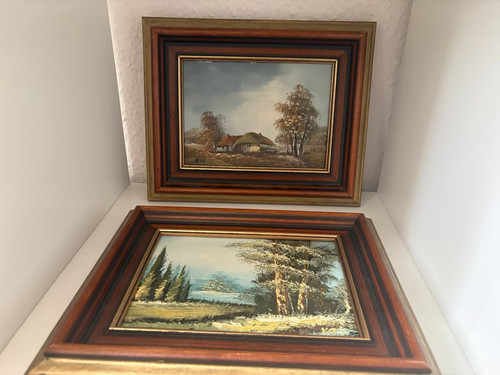 ölgemälde von kok mit - von, j.