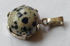 Anhänger Dalmatiner - Jaspis