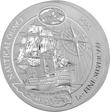 Ruanda 2025 HMS Victory 1 Oz Silber