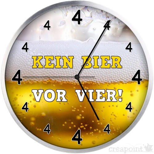 478 funk wanduhr - alu, xl