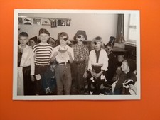 Foto Vintage antik alt Jungen Pimpfe Boys Piraten Kostüm Fasching Mode old Photo