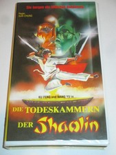 VFL - Holyday Movies - Die Todeskammern der Shaolin - VHS/Eastern/Action/WongYue