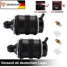 2x Luftfederung Luftfeder für Mercedes E Klasse W211 S211 2113200725 3 Pins