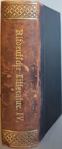 Altdeutsche litteratur - altdeutsche, iv