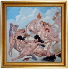 Ölbild Akt, Faust Vision