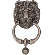 Benini Türklopfer Löwe Lion Door Knocker Antik Optik Schwere Qualität Gothic