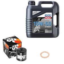 K&N Öl Set LM 15W-50 Street