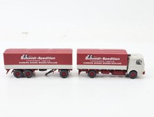 Wiking H0 473/1 Modellauto LKW Fernlastzug MAN 19.361 Schmidt Spedition 1:87