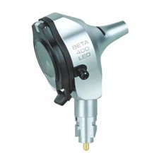 HEINE BETA 400 LED F.O. Otoskop Metallgehäuse HQ Licht 4,2x Vergrößerung Tips