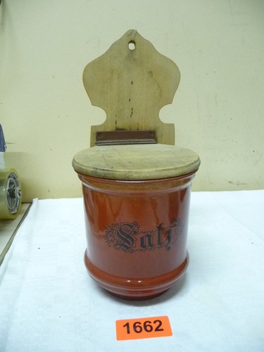 1662 alter salzbehälter - ,