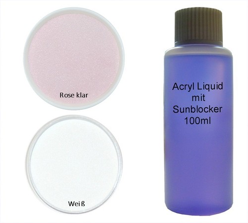10g acryl pulver weiß - 10g,