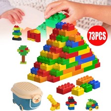 Bausteine Set Groß 73 Stück