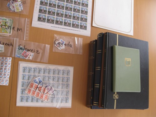 Riesige briefmarkensammlung - riesige,