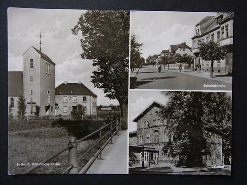 Mehrbild mit bahnhof - ak,