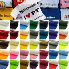 Flexfolie 18€/m² Poli Flex Folie Textilfolie Bügelfolie Poli-Flex Premium Plott