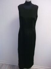 Van Delden Maxi Kleid Etuikleid ärmellos schwarz Gr.38 (B100)