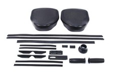 Gummi Set (schwarz) für IWL Berliner Roller, Wiesel