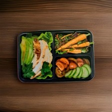 5er Set Meal Prep Boxen mit 3