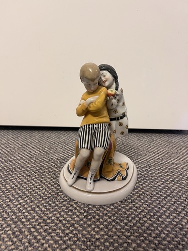 Jugendstil porzellanfigur - jugendstil,
