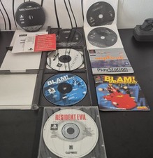 Playstation 1 Spiele Resident Evil Wipeout Demo 1