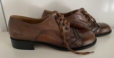Irus Studio 2000  Herrenschuh Halbschuh Schuhe Echtleder  Gr.9,5 Braun Vintage