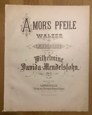 Wilhelmine Davida-Mendelssohn ~ Amors Pfeile ~ alt übergroß