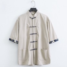 Herren Tang Anzug Hemd