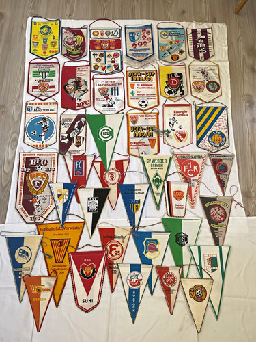 Fußball wimpel ddr cups - ,