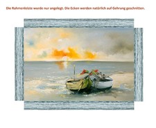 Strand ostsee boote wandbild - ostsee,