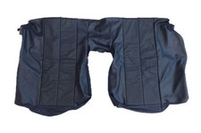 Mercedes W210 A2109203647 Bezug Kunstleder Sitz hinten blau