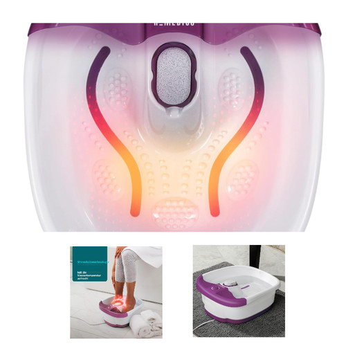 Homedics fußbadewanne mit - fußbadewanne,