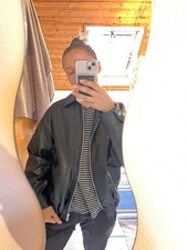 Zara Jacke Kunstleder Groß S