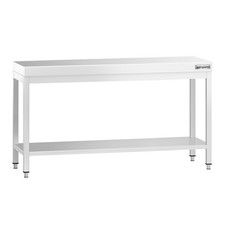 GGM Gastro Edelstahl Arbeitstisch PREMIUM - 1600x700mm - mit Grundboden