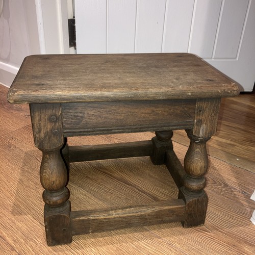 Fußhocker melkhocker antik - /,