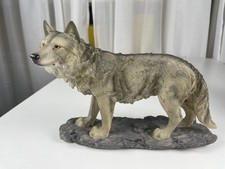 Kunststoff Sammler Figur Wolf