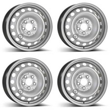 4 Alcar Stahlfelgen 6.0Jx16