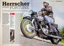 Oldtimer Praxis 3088) Horex Imperator mit 26PS Restaurierung - ein interessanter
