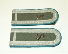 NVA Paar original Schulterklappen Offiziersschüler Luftstreitkräfte 1. SJ