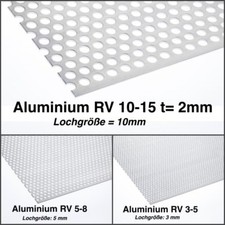 Lochblech Alu