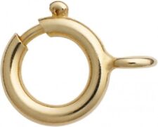 Echt 585 Gelbgold Federring