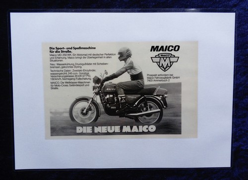Maico 250 werbung - md,