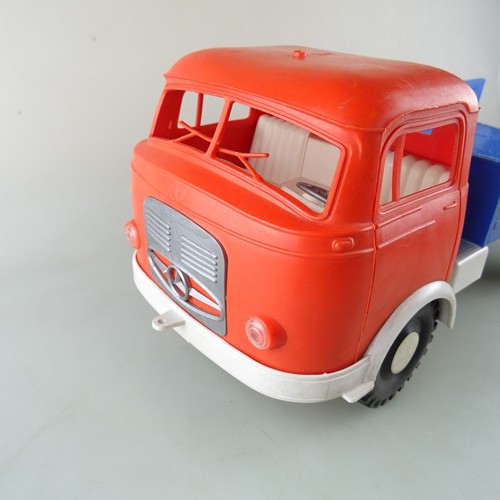 Plastik lkw kipper mercedes - plastik,