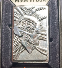 ZIPPO Cyberpunk Skull | 3D