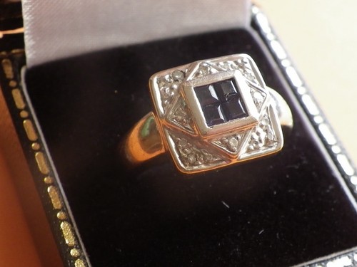 Saphir brillant ring - saphir-brillant,