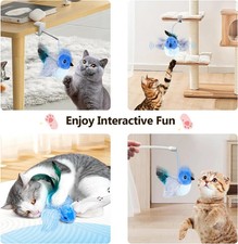 Migipaws Katzenspielzeug, elektrisches interaktives Katzenspielzeug, Vogel